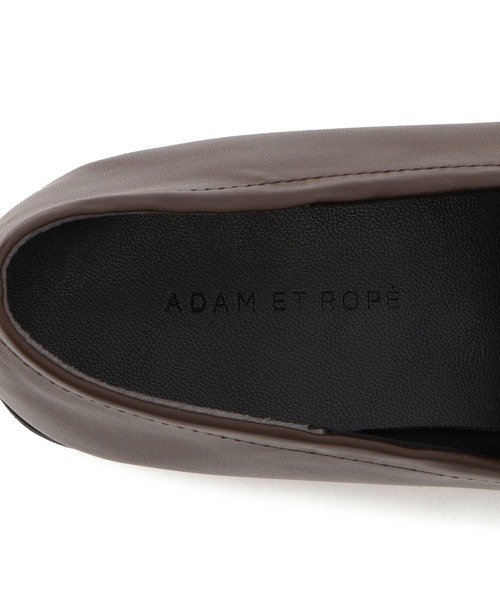ADAM ET ROPE'（アダムエロペ） ローファー ソフトギャザーローファー