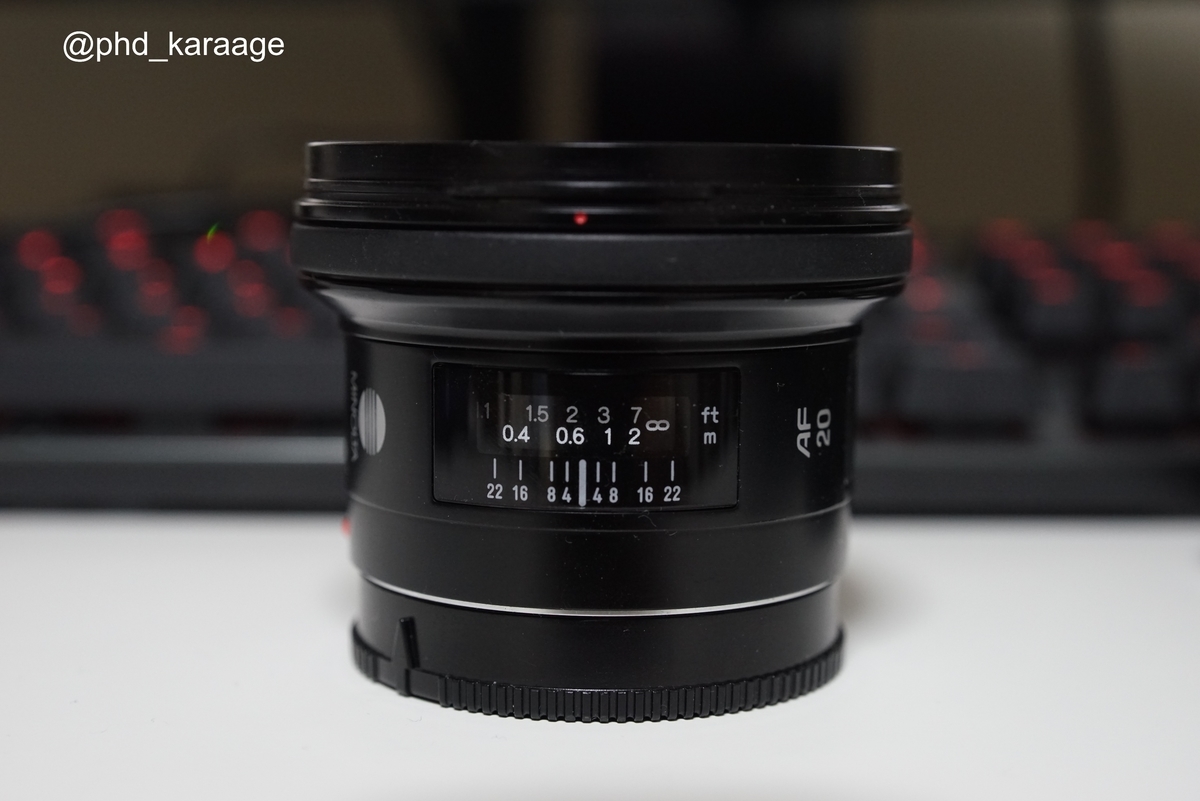 Aマウントレンズで味わうα7Rの世界 ―― MINOLTA AF 20/2.8 Newの場合