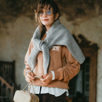 Scye(サイ)のFleece Back Jersey Sweat Shirt通販 | 集英社HAPPY PLUS