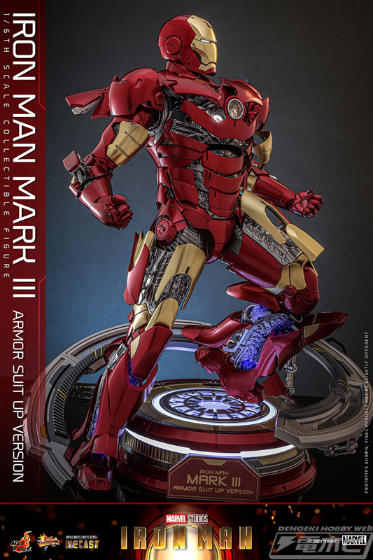 映画『アイアンマン』の「マーク3」が合金を使用した「DIECAST