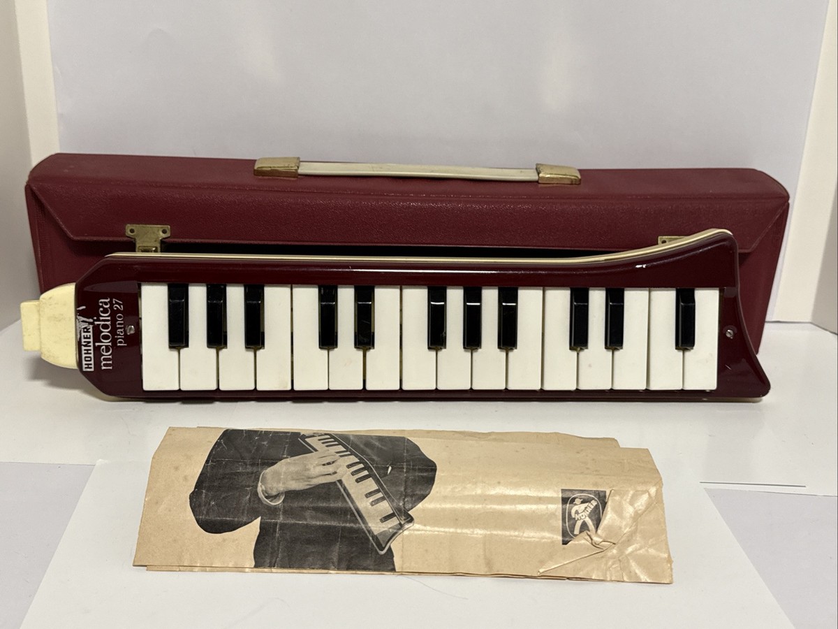 Vintage Hohner Melodica Piano 27 Made in Germany with Case/For