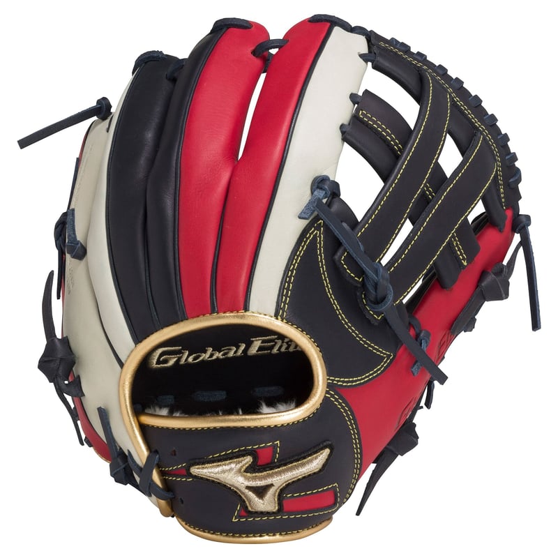 821 ミズノ グローバルエリート 型抜群 即戦力 軟式 内野手用グローブ