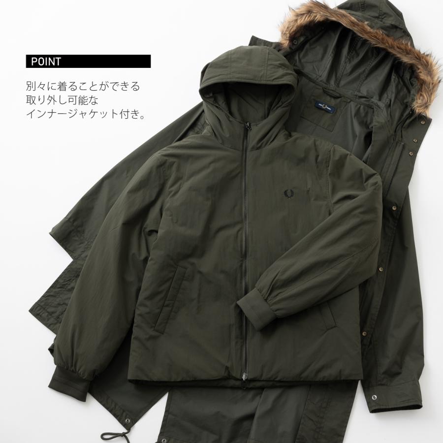 FRED PERRY（フレッドペリー） モッズコート フィッシュテールパーカー