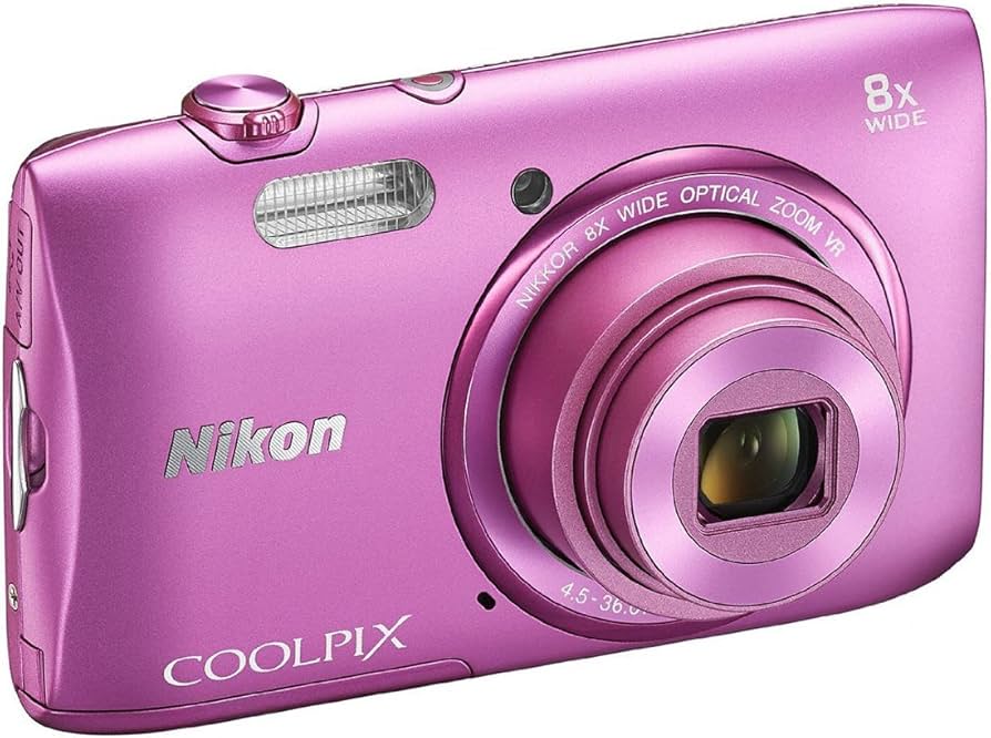 Amazon.com : Nikon COOLPIX S3600 20.1 MP Digital Camera with 8x