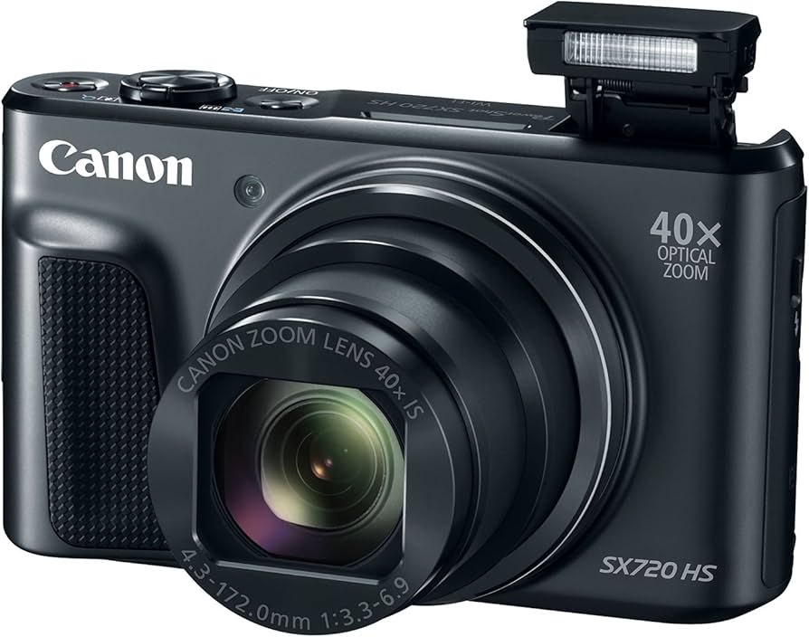 Amazon.com : Canon Cameras US PowerShot SX720 HS Black : Electronics