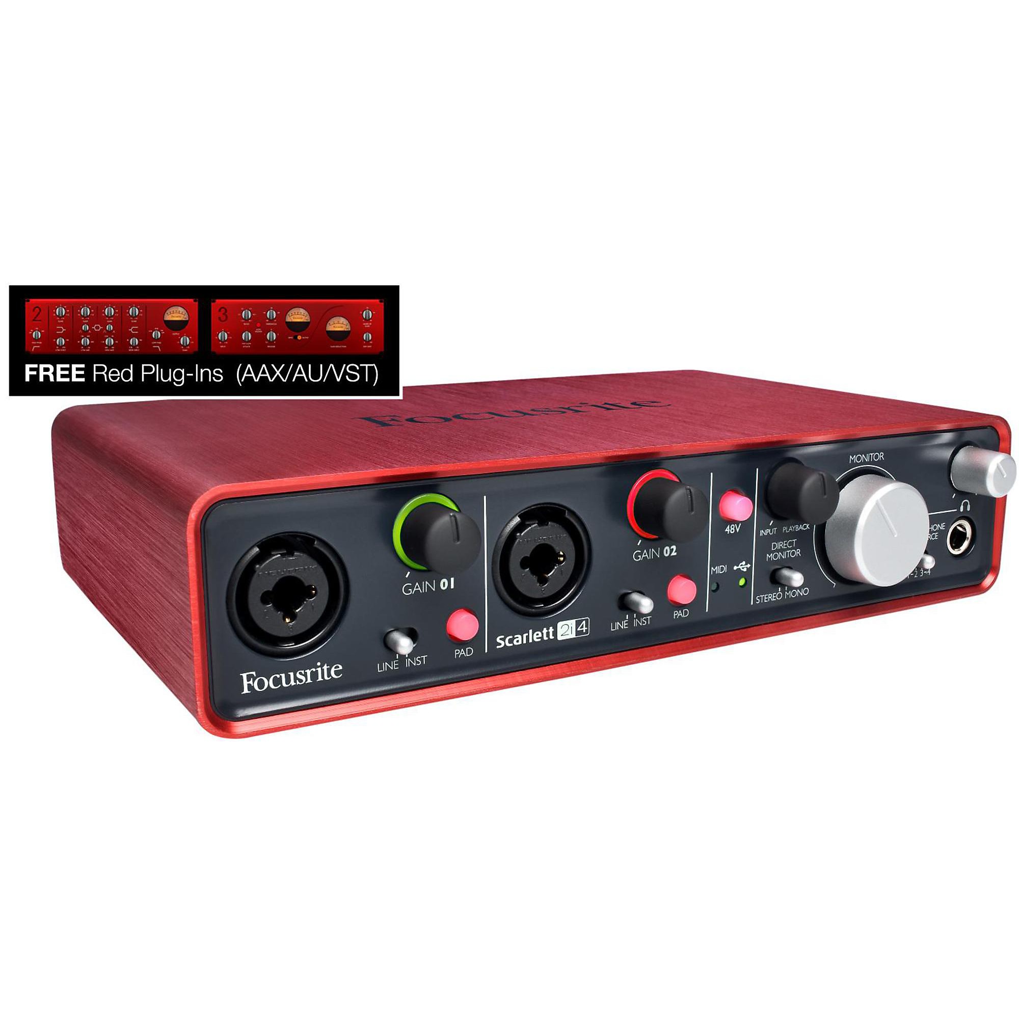 Restock Focusrite Scarlett 2i4 USB Audio Interface | Guitar Center