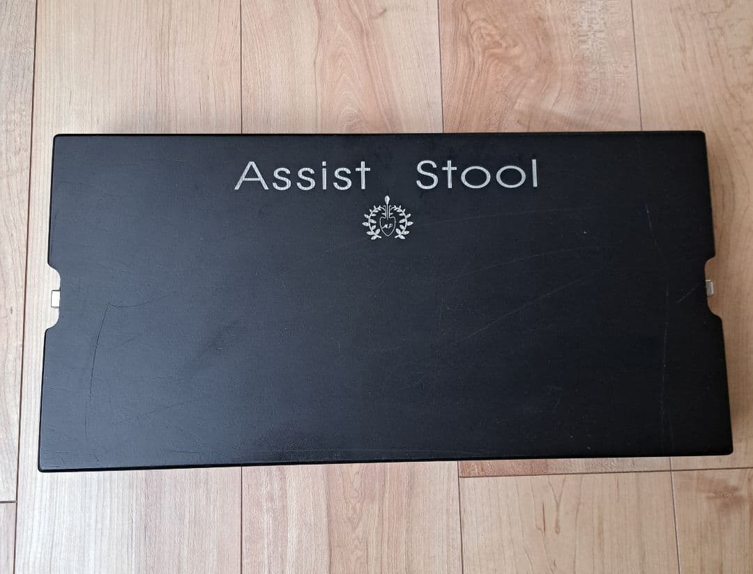 吉澤　アシストスツール ASSIST STOOL ピアノ補助台(スツールのみ) 吉澤 ピアノ補助台 アシストスツール 23-ASS 茶色 : 楽器のことなら