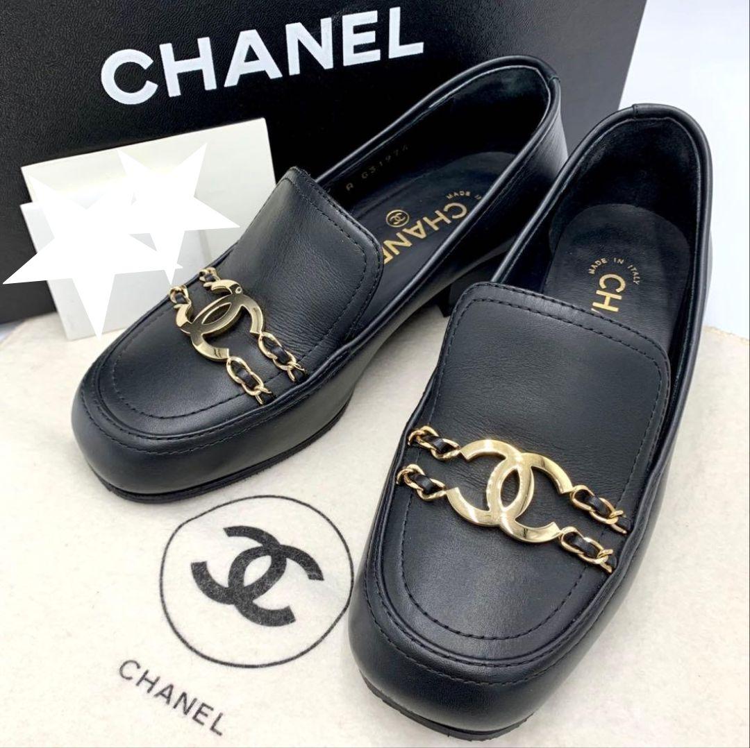 超美品★CHANEL★シャネル★ローファー ブーツ ショートブーツ 靴 上品さの極み！【CHANEL】 ショートブーツ (CHANEL/ショートブーツ