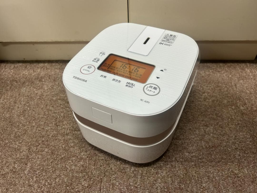東芝 炊飯器 RC-4ZPJ ホワイト 2021年製 東芝 RC-4ZPJ 価格比較 - 価格.com