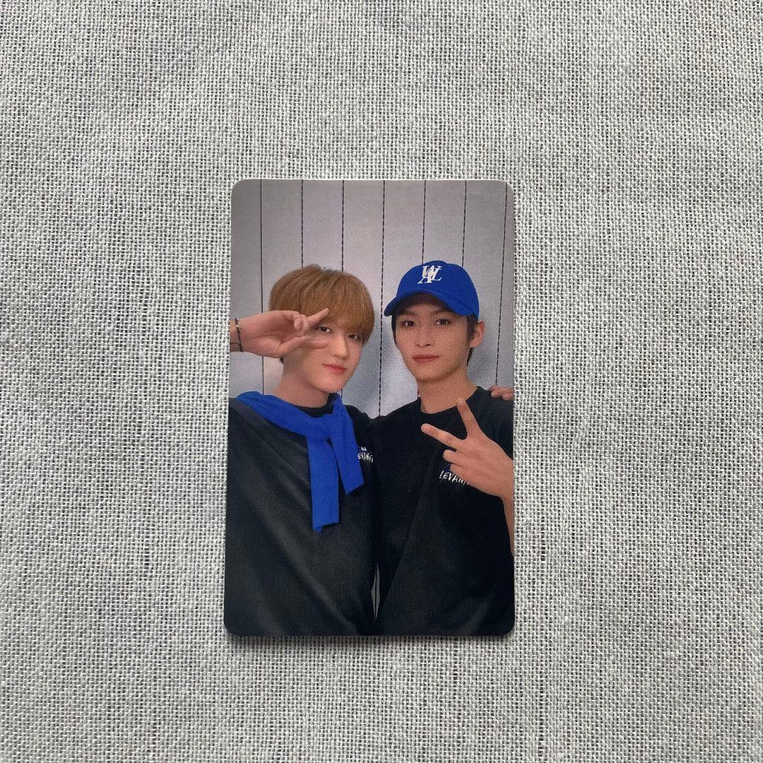 リノ チャンビン StrayKids サノク LEVANTER 両面 トレカ 交換 StrayKids スキズ 合 HOP 封入トレカ 【譲】 画像1枚目