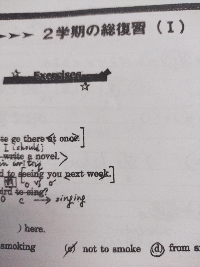 駿台の久山道彦先生による高2英作文法Sα過保護プリント集