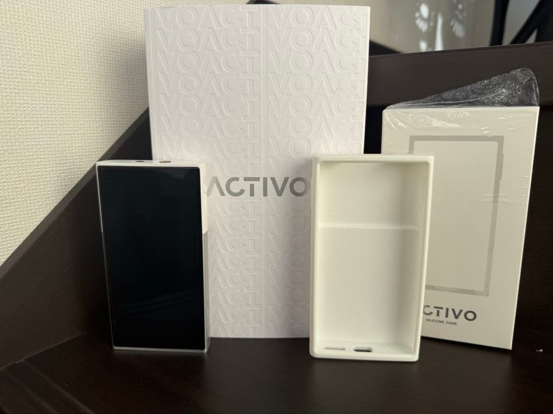 ACTIVO P1（アクティヴォ P1）＋純正専用ケース付き DAP 人気DAP「ACTIVO P1」にジャストフィットする専用ケース「ACTIVO P1