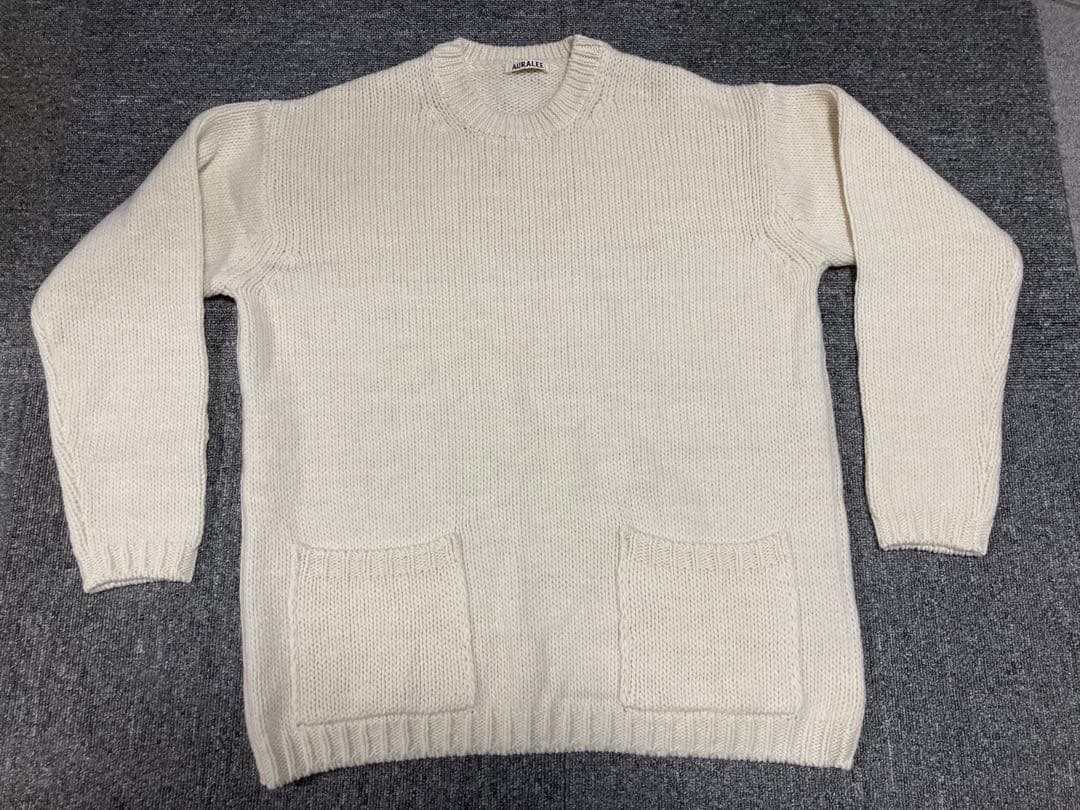 【新品】AURALEE ポケットローゲージニット サイズ3 88-004442-00.jpg