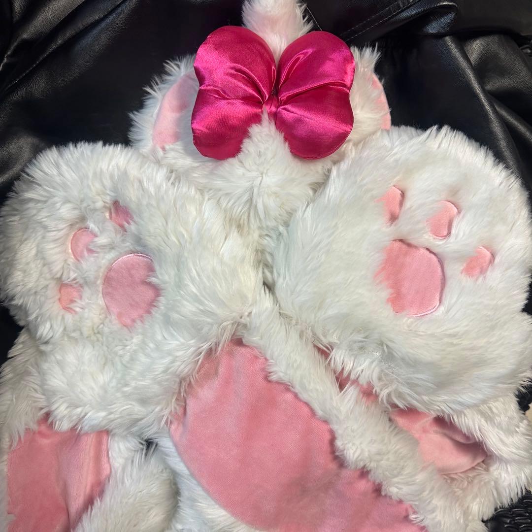 ディズニー マリーちゃん マリー ファンキャップ マフラーキャップ カチューシャ ディズニー マリーちゃん マフラーキャップ 新品未使用 - メルカリ