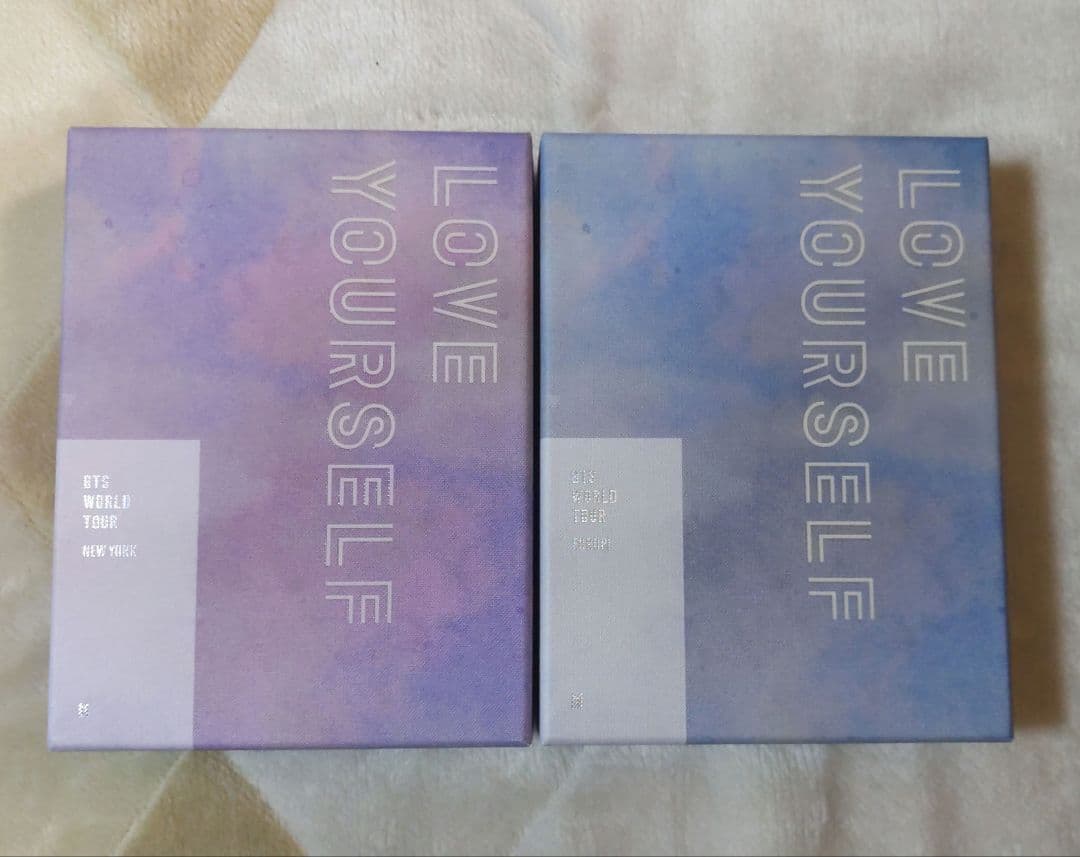 BTS LOVE YOURSELF EUROPE・NEW YORK UNBOXING] BTS Love Yourself In New York & Europe DVD Sets - YouTube