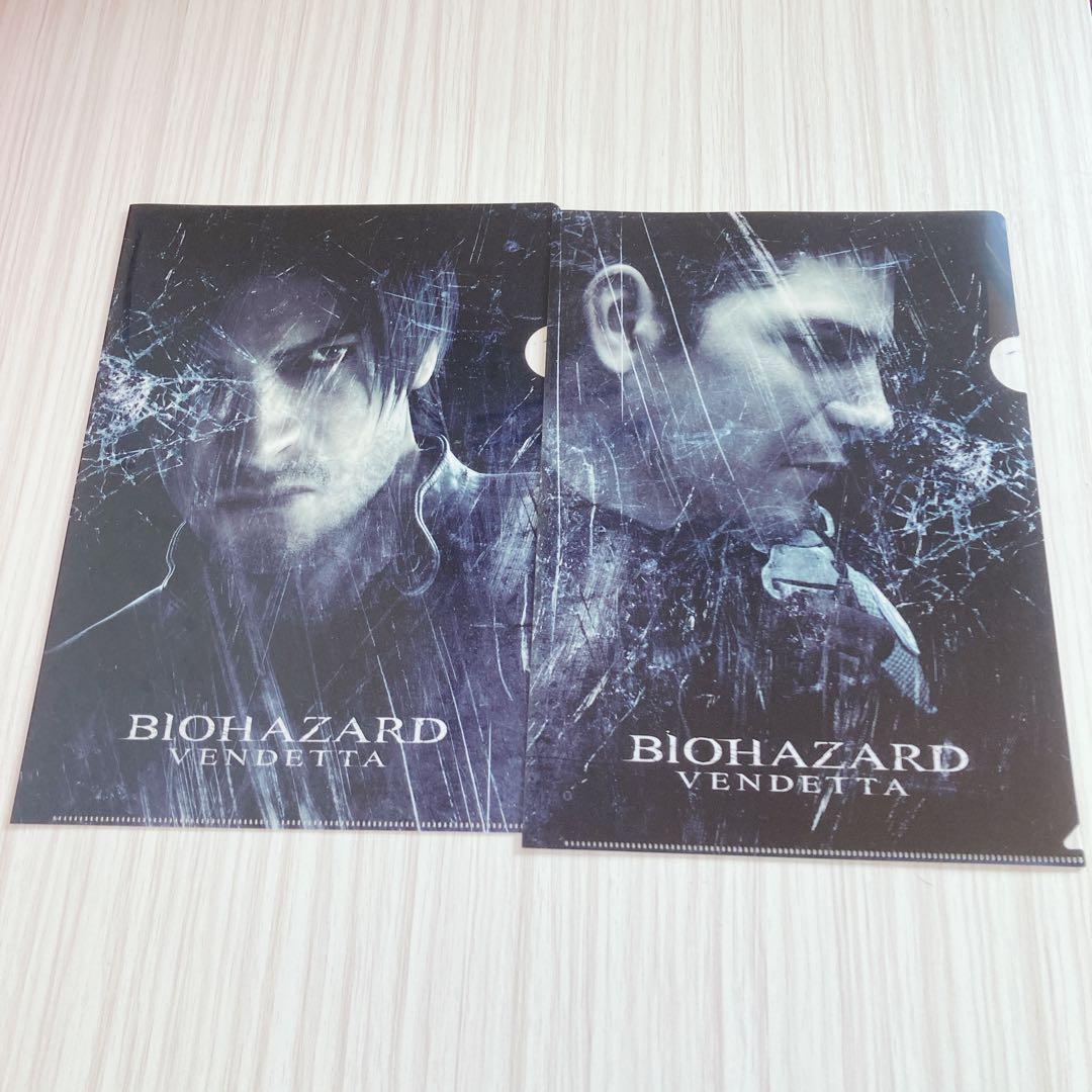 バイオハザード ヴェンデッタ 映画 特典 非売品 クリアファイル レア