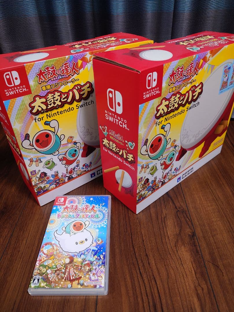 太鼓の達人 Nintendo Switch ゲームカード タタコン セット Nintendo Switch 【セット商品】太鼓の達人 ドンダフルフェスティバル