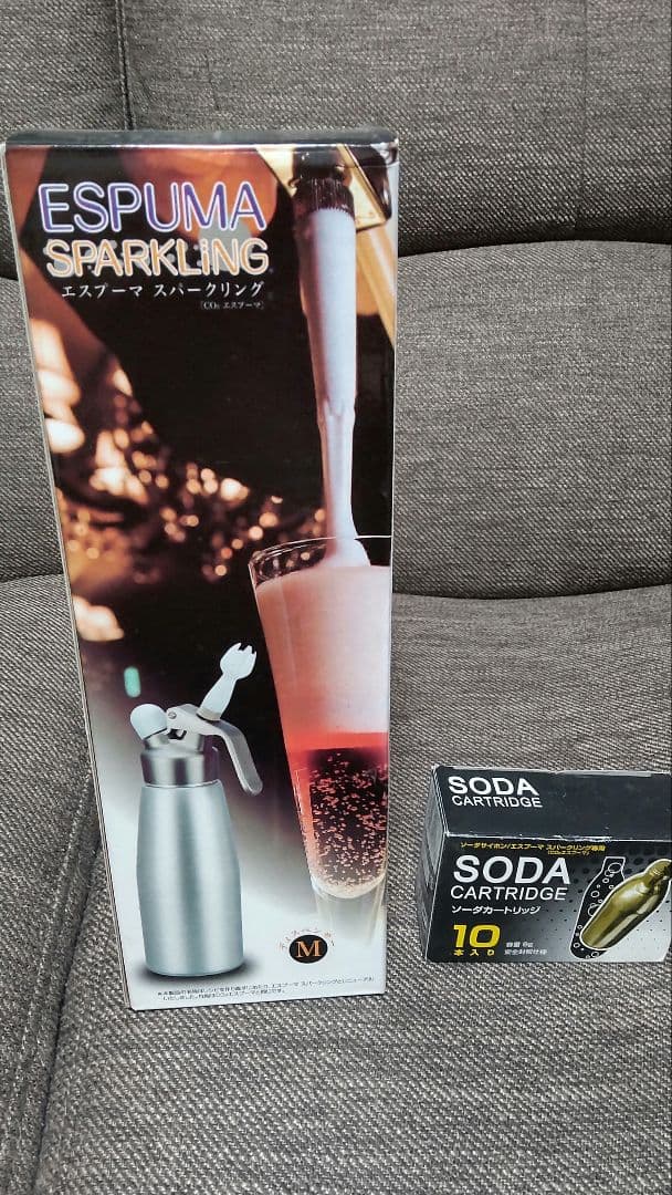 エスプーマ スパーリングMサイズ 日本炭酸瓦斯 エスプーマ アドバンスディスペンサー Mサイズ