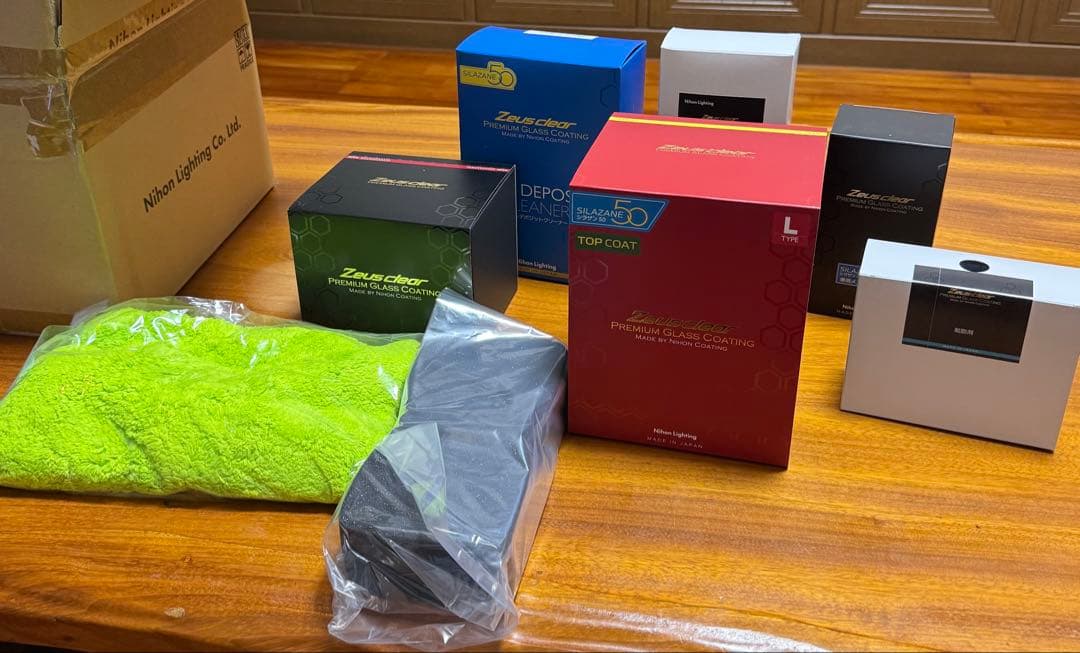 シラザン50専用トップコート付きパーフェクトセット 10%OFFでお得 【パーフェクトセット トップコート付き】ゼウスクリア