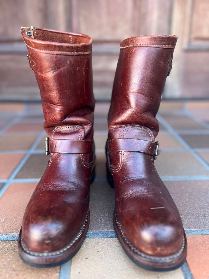 チペワエンジニアブーツ　US7E チペワ（CHIPPEWA）97062 USタンを履いてみたエンジニアブーツ倶楽部